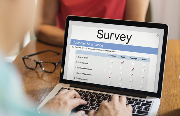 Customer satisfaction online surveys form