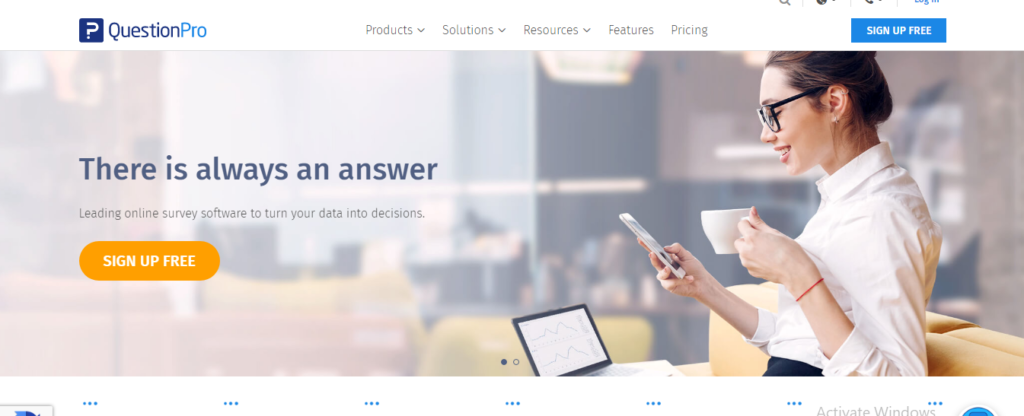 best online survey tools - QuestionPro